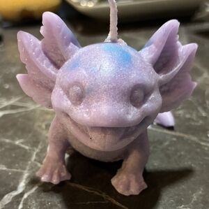 Axolotl Aromatherapy Candle Handmade
